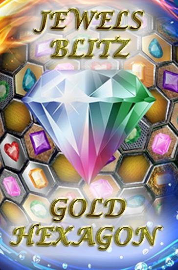 game pic for Jewels blitz: Gold hexagon